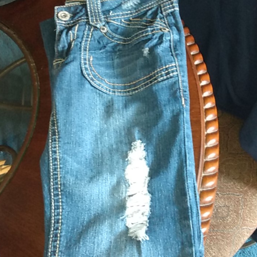 Hydraulic Blue Ripped Jeans